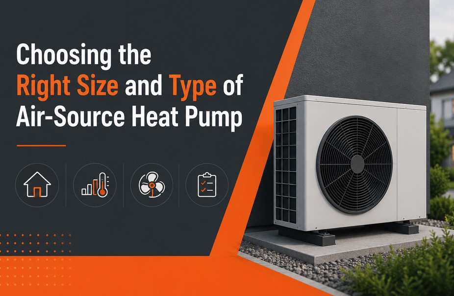 How to Choose the Right Size and Type of Air-Source Heat Pump for your Property