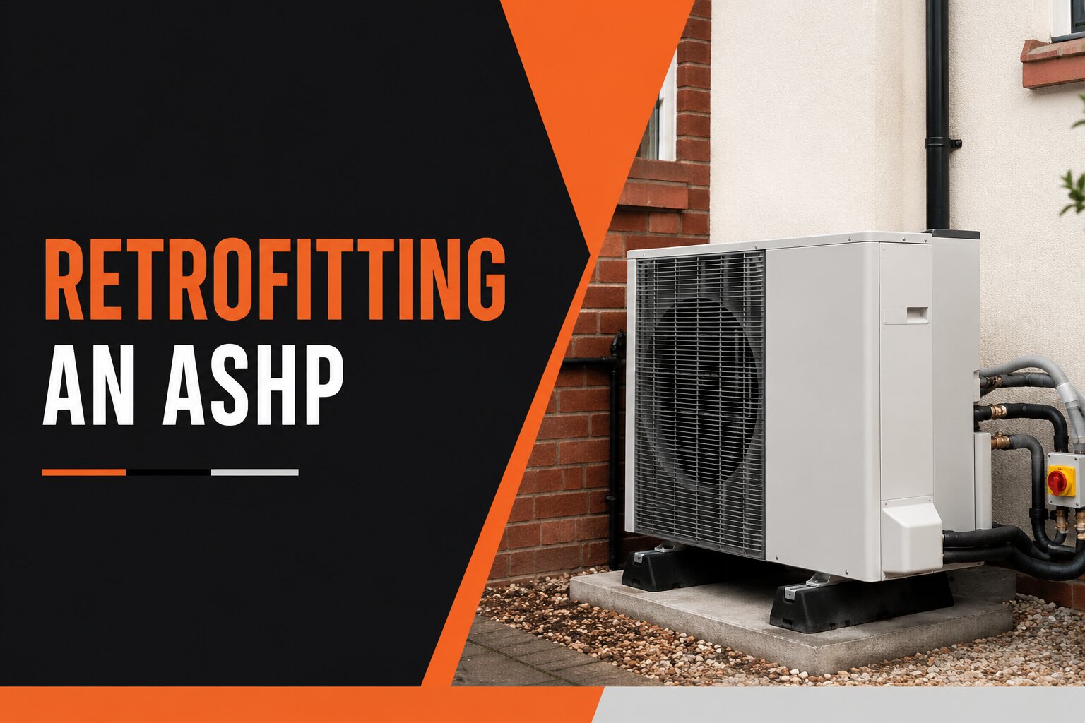 Retrofitting an ASHP
