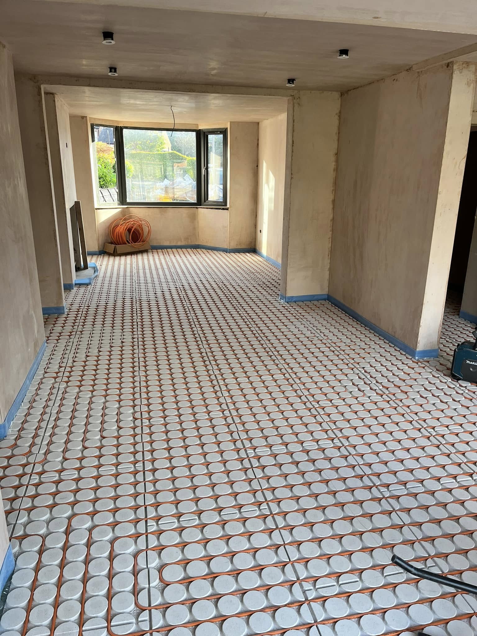 supplied and fitted heat pump